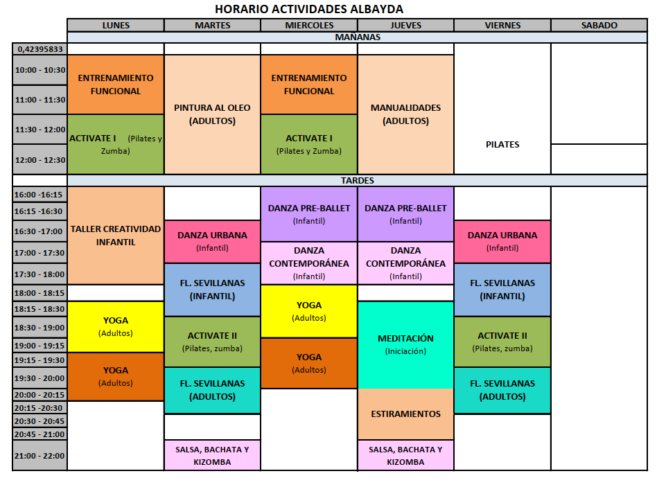 ACTIVIDADES 24 25